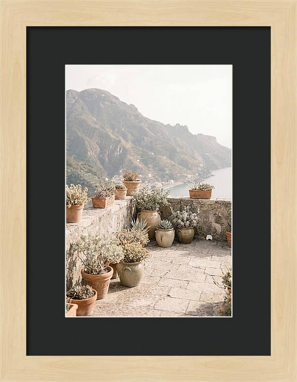 Stone Terrace Garden Serenity