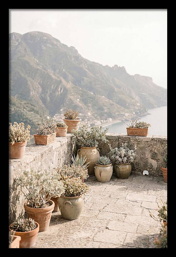Stone Terrace Garden Serenity