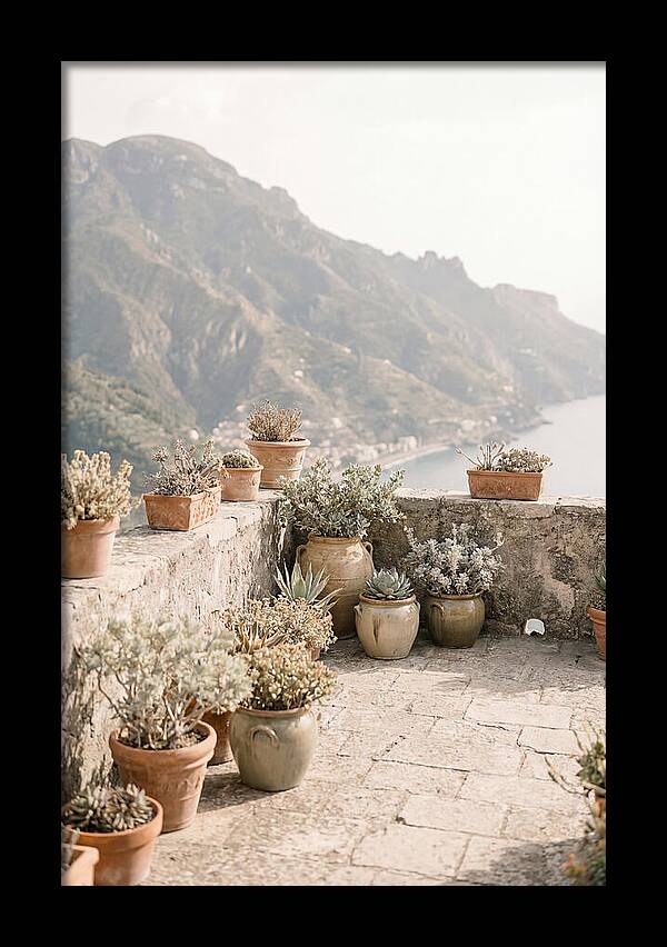 Stone Terrace Garden Serenity