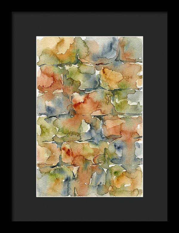 Stone Wall Watercolor