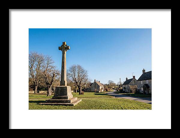 Stone War Memorial Cross