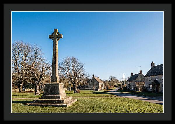 Stone War Memorial Cross