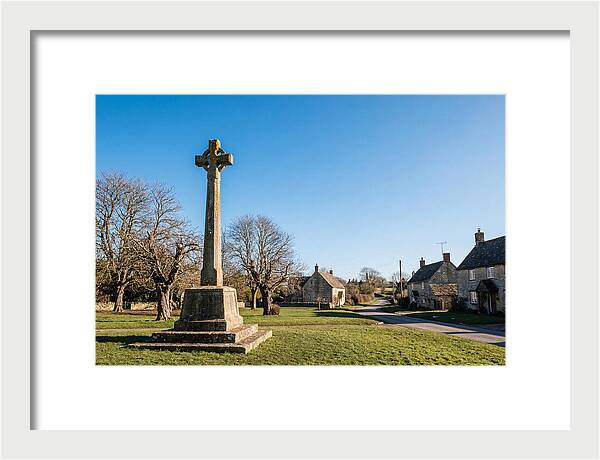 Stone War Memorial Cross