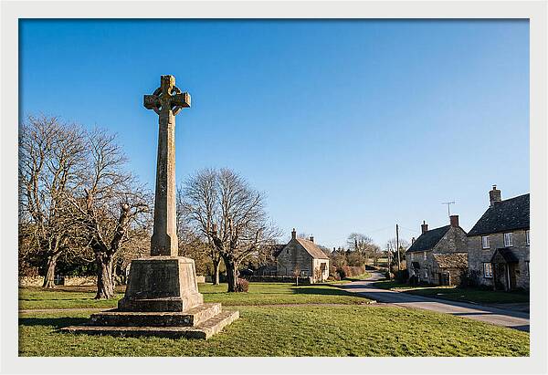 Stone War Memorial Cross