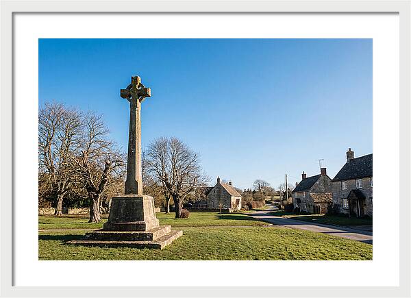 Stone War Memorial Cross