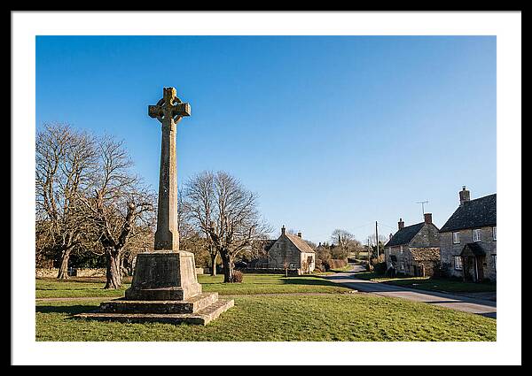 Stone War Memorial Cross