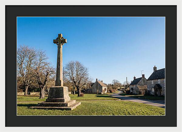 Stone War Memorial Cross
