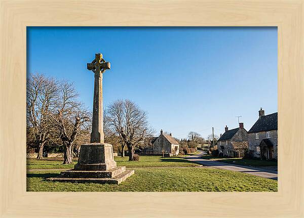Stone War Memorial Cross