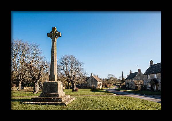Stone War Memorial Cross