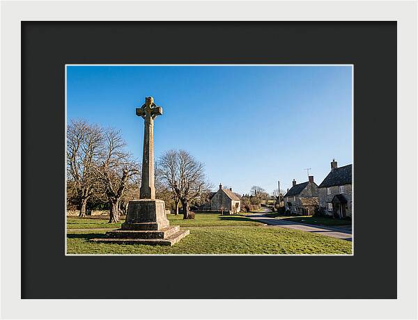 Stone War Memorial Cross