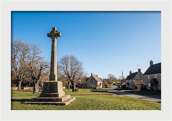 Stone War Memorial Cross