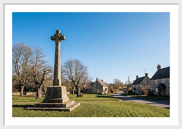 Stone War Memorial Cross