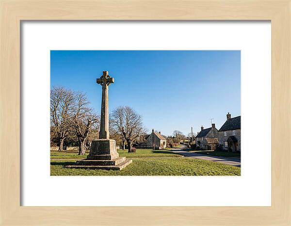 Stone War Memorial Cross