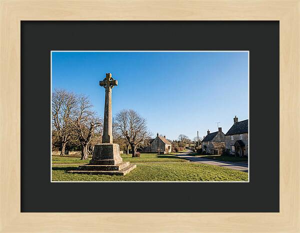 Stone War Memorial Cross
