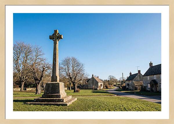 Stone War Memorial Cross