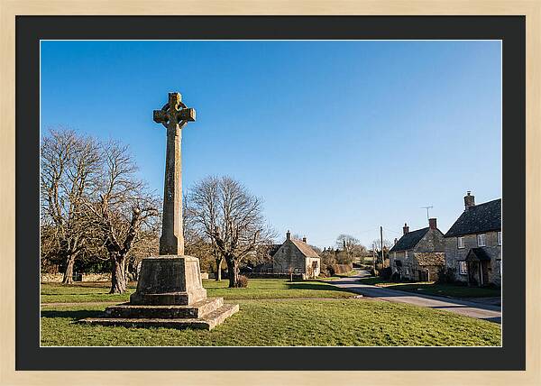 Stone War Memorial Cross