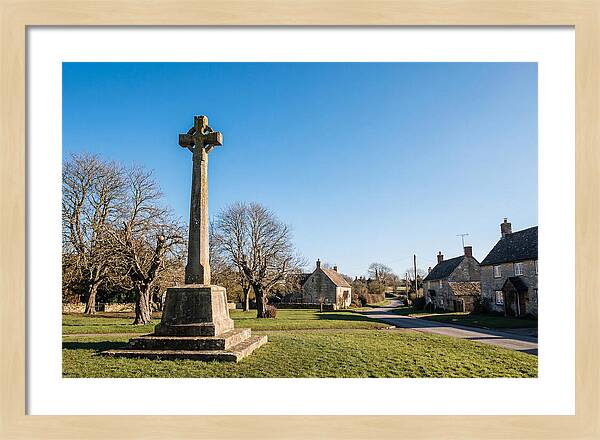 Stone War Memorial Cross