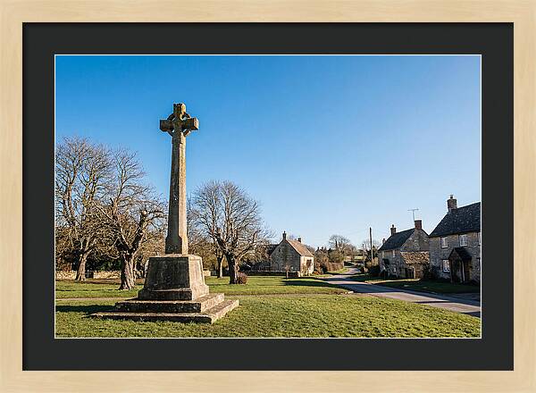 Stone War Memorial Cross