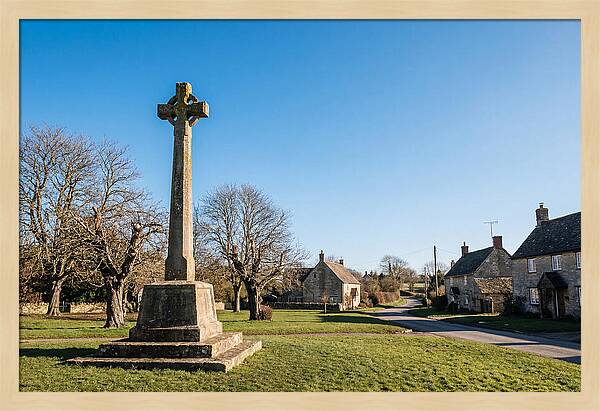 Stone War Memorial Cross