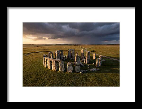 Stonehenge At Golden Hour