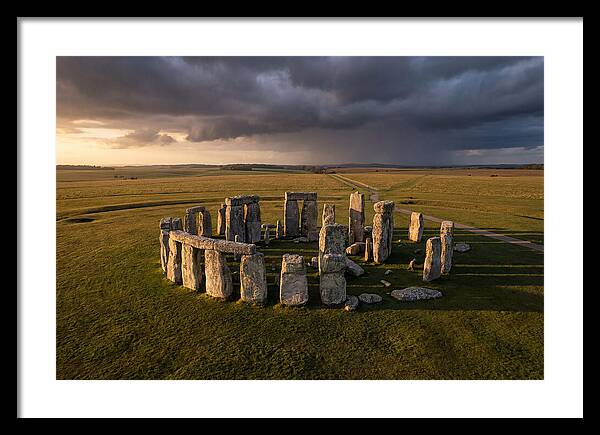 Stonehenge At Golden Hour