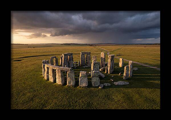 Stonehenge At Golden Hour