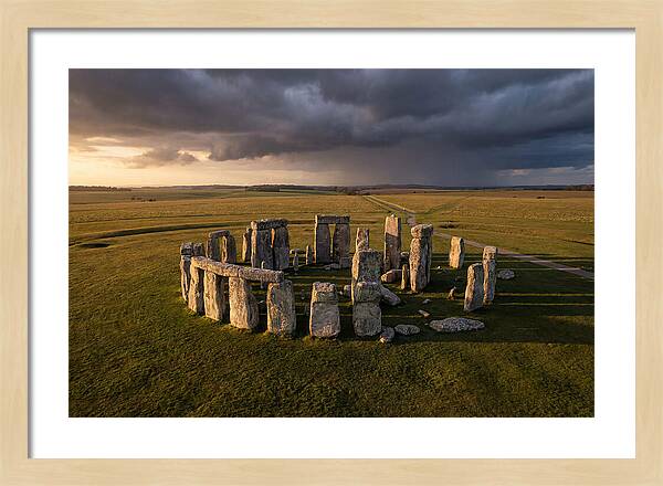 Stonehenge At Golden Hour