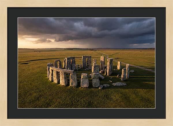 Stonehenge At Golden Hour