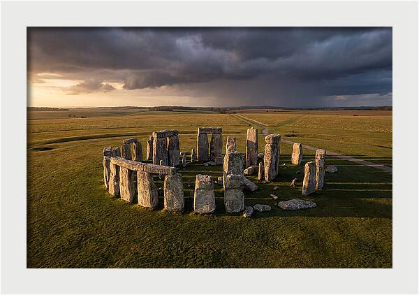 Stonehenge At Golden Hour