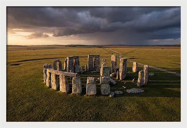 Stonehenge At Golden Hour