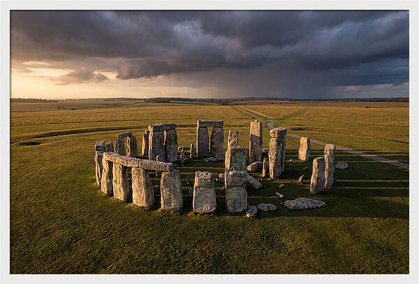 Stonehenge At Golden Hour