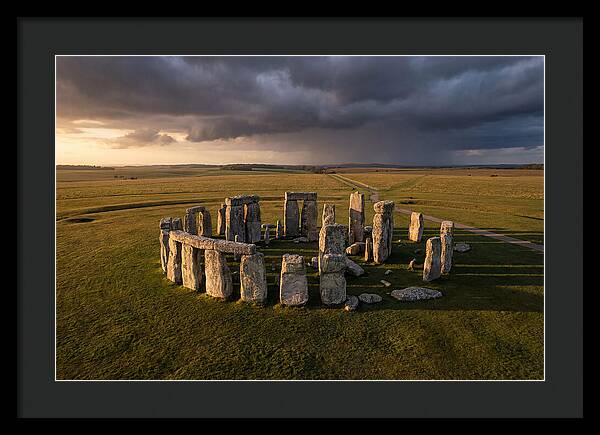 Stonehenge At Golden Hour