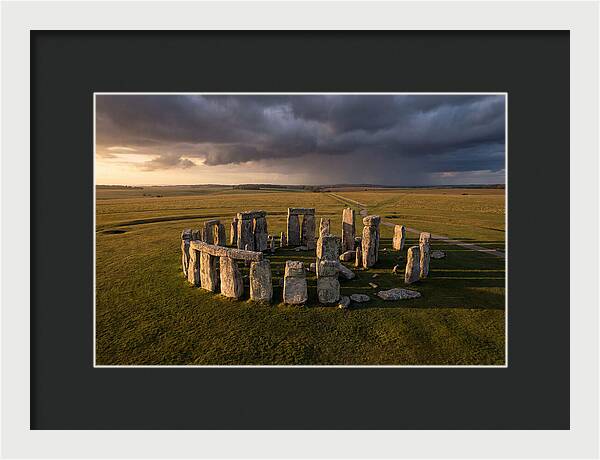 Stonehenge At Golden Hour