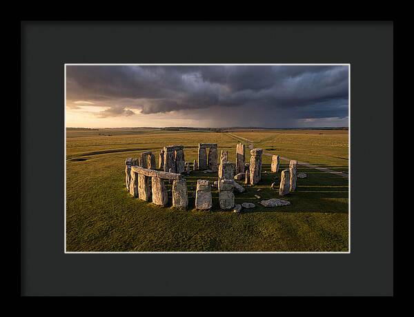 Stonehenge At Golden Hour