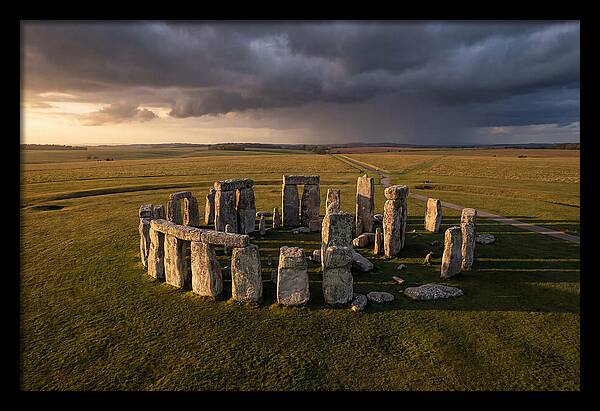 Stonehenge At Golden Hour