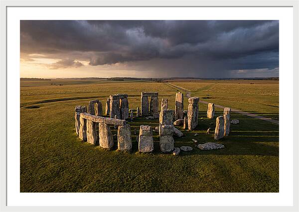 Stonehenge At Golden Hour