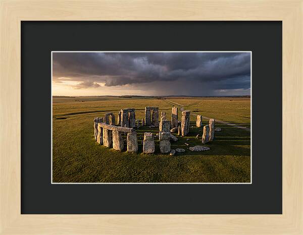 Stonehenge At Golden Hour