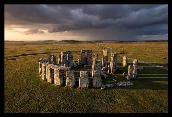 Stonehenge At Golden Hour