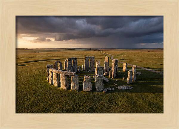 Stonehenge At Golden Hour