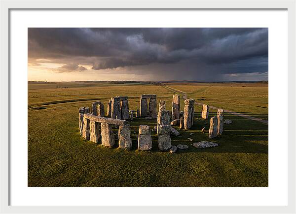 Stonehenge At Golden Hour