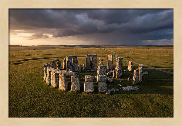 Stonehenge At Golden Hour