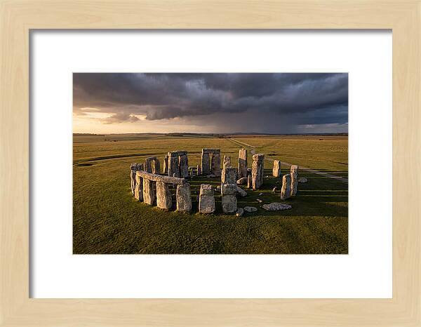 Stonehenge At Golden Hour