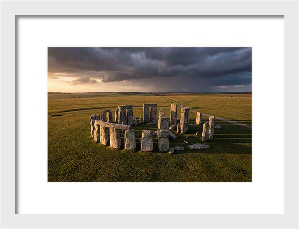 Stonehenge At Golden Hour