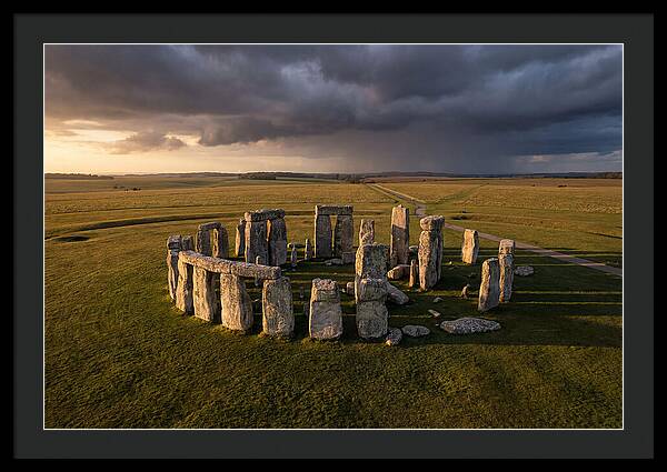 Stonehenge At Golden Hour