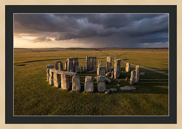 Stonehenge At Golden Hour