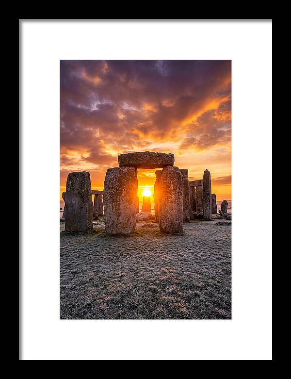 Stonehenge At Winter Solstice Dawn