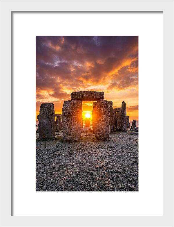 Stonehenge At Winter Solstice Dawn