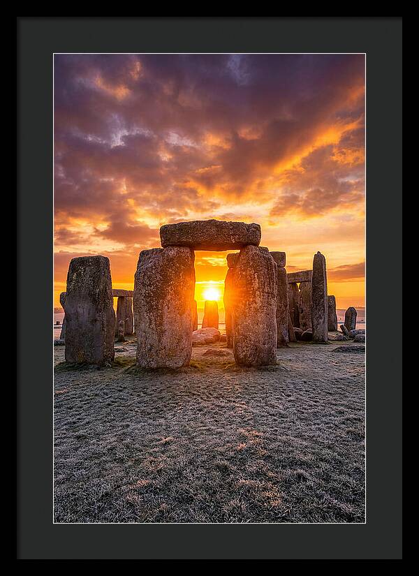 Stonehenge At Winter Solstice Dawn
