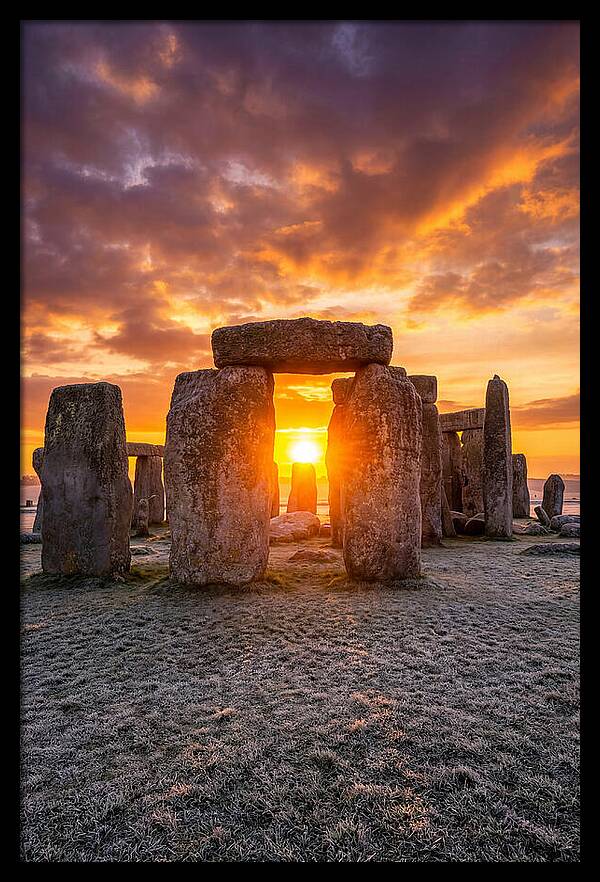 Stonehenge At Winter Solstice Dawn