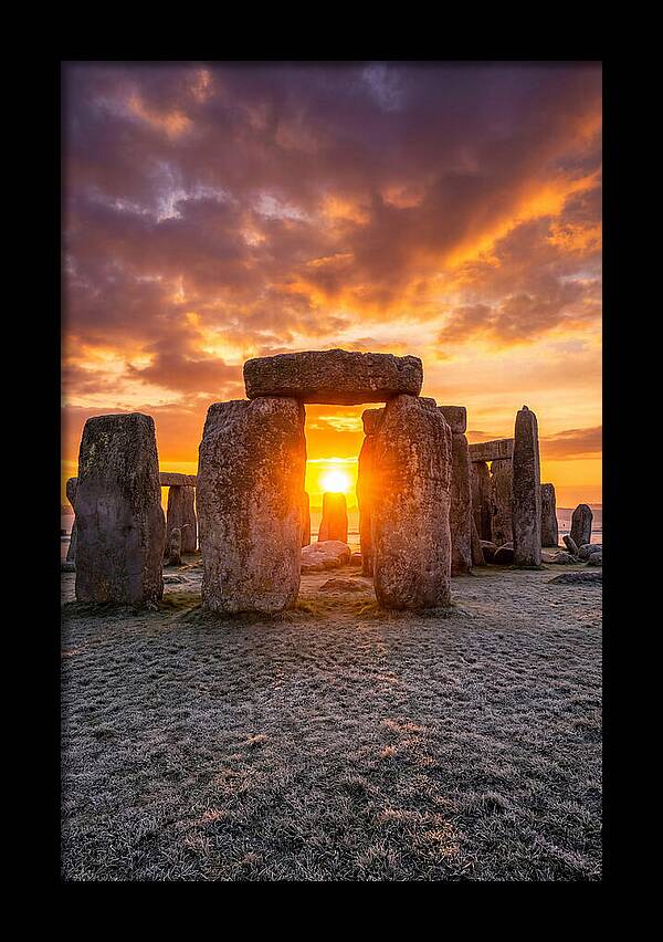 Stonehenge At Winter Solstice Dawn